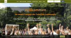 Desktop Screenshot of celestinecommunity.de